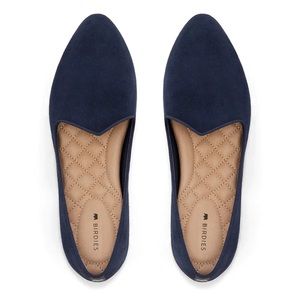 BIRDIES THE HERON IN NAVY SUEDE 7.5 / 7 1/2. New with out tags. Rec’d as gift